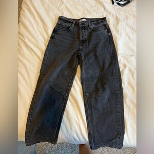 Madewell The Darted Barrel-leg Jean